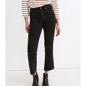 Madewell Cali Demi-Boot Jeans in Edmunds Wash: Raw-Hem Edition Size 25